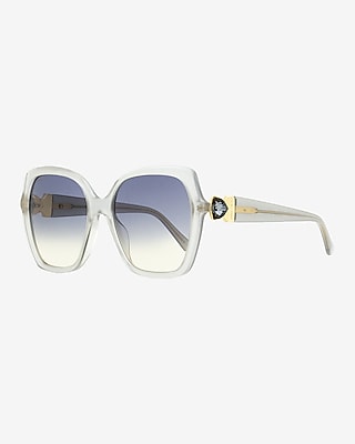 Jimmy Choo Manon G Square Sunglasses Women's Gray