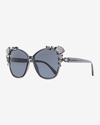 Jimmy Choo Mya 25Th Anniversary Sunglasses Women's Gray