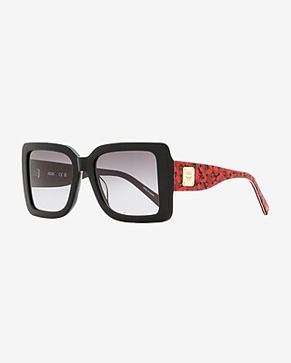 Mcm Rectangular Sunglasses Women's Black