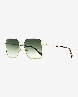Mcm Square Sunglasses Women's Brown