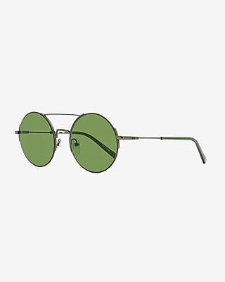 Mcm Round Rimless Sunglasses Women's Green