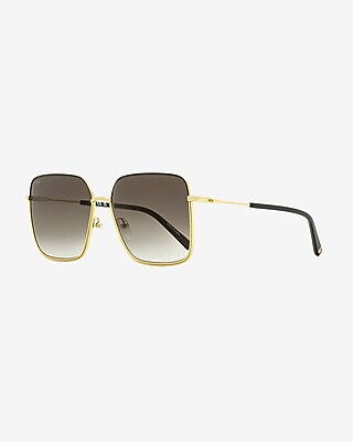 Mcm Square Sunglasses Women's Gold