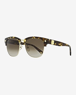 Mcm Retro Sunglasses Women's Gold