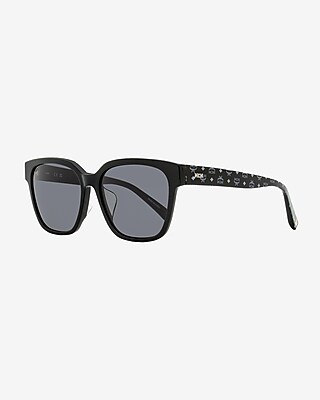 Mcm Rectangular Sunglasses Women's Black