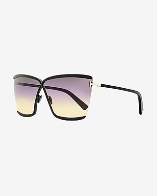 Tom Ford Elle-02 Square Sunglasses Women's Gold