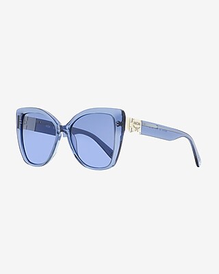 Mcm Butterfly Sunglasses Women's Blue