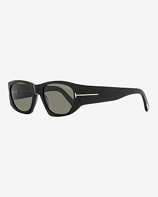 Tom Ford Cyrille-02 Rectangular Sunglasses Women's Black