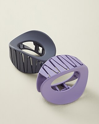 Upwest Set Of 2 Circular Hair Clips Multi-Color Women's PLUS ONE SIZE