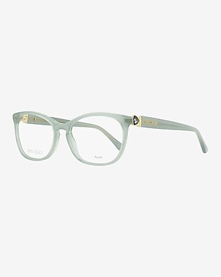 Jimmy Choo Oval Glasses Women's Green
