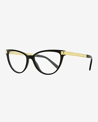Versace Cat Eye Glasses Women's Gold