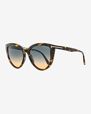 Tom Ford Isabella-02 Cat Eye Sunglasses Women's Brown