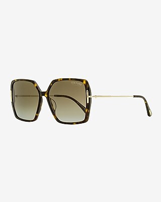 Tom Ford Joanna Butterfly Sunglasses Women's Brown
