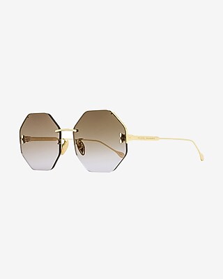 Isabel Marant Geometric Sunglasses Women's Gold