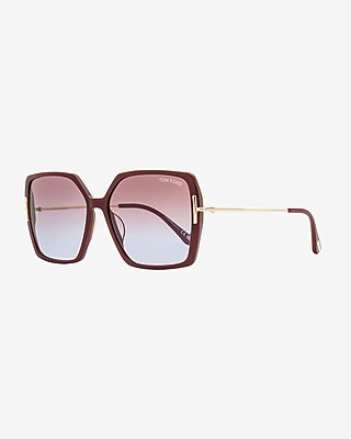 Tom Ford Joanna Butterfly Sunglasses Women's Red