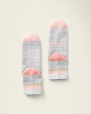 Upwest Find Balance Crew Socks Women's Multi-Color