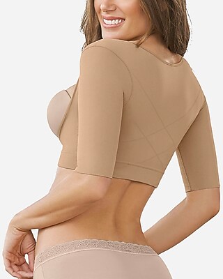 Leonisa Invisible Super Comfy Upper Arm Shaper Compression Vest Neutral Women's S