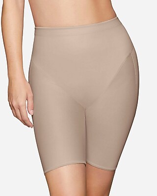 Leonisa Firm Compression Butt Lifter Shaper Short White Women's M