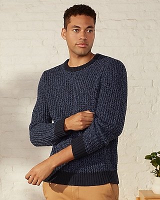 Upwest Easy Crewneck Sweater Blue Men's S