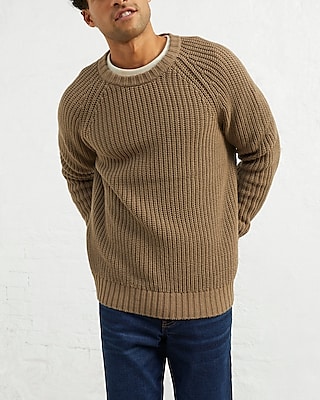 Upwest Weekend Crewneck Sweater Brown Men's S