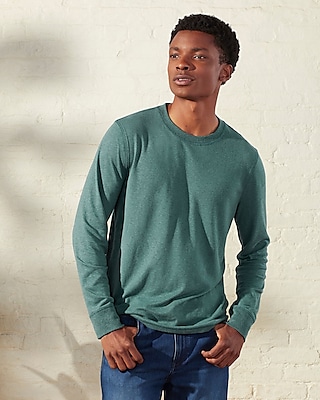 Upwest Hemp Jersey Long-Sleeve T-Shirt Green Men's S