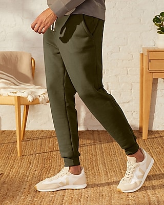 Upwest Slim Fleece Joggers Green Men's XL