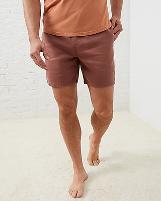 Upwest Ecohemp Twill Shorts Orange Men's S