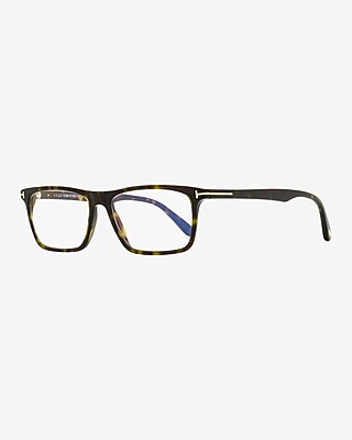 Tom Ford Blue Light Block Glasses Men's Brown