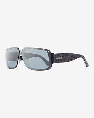 Jimmy Choo Wrap Sunglasses Men's Gray