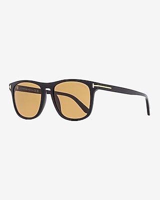 Tom Ford Gerard-02 Rectangular Sunglasses Men's Black