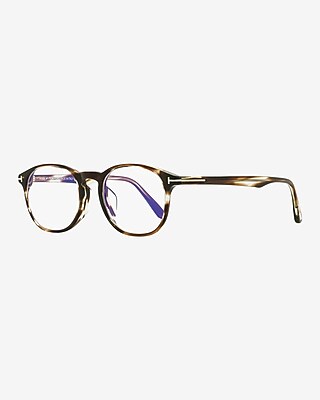 Tom Ford Blue Light Block Glasses Men's Brown
