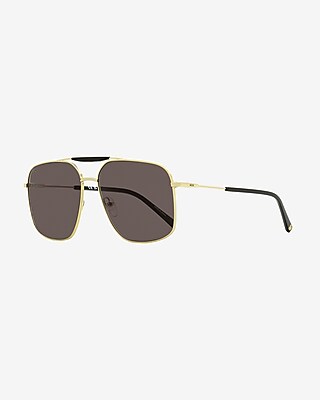Mcm Oversize Pilot Sunglasses Men's Gold