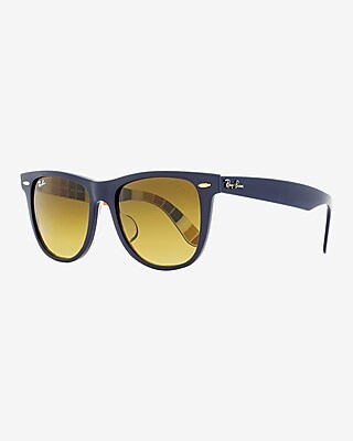 Ray-Ban Low Bridge Fit Sunglasses Men's Blue