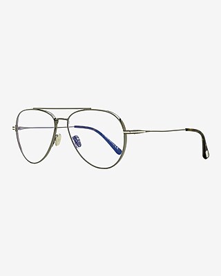 Tom Ford Blue Block Glasses Men's Gray