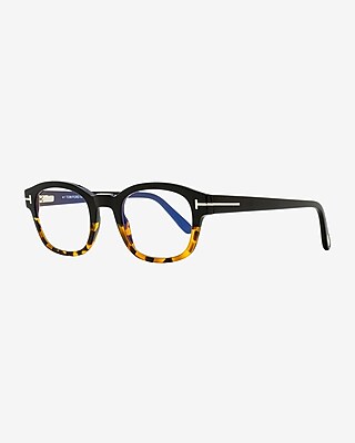 Tom Ford Blue Block Glasses Men's Brown
