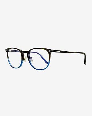 Tom Ford Blue Block Glasses Men's Brown