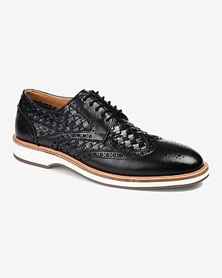 Thomas & Vine Radcliff Woven Wingtip Black Men's 9