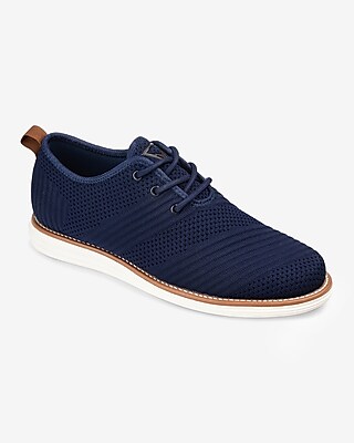 Vance Co. Novak Knit Dress Shoe Blue Men's 10