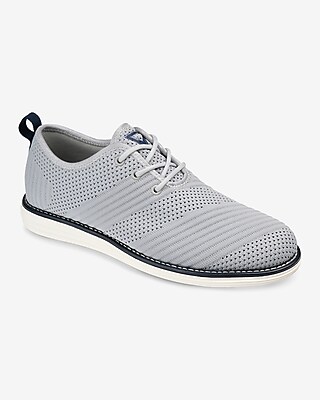 Vance Co. Novak Knit Dress Shoe Gray Men's 10
