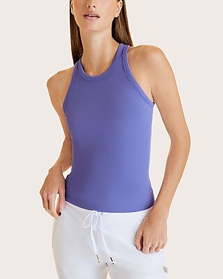 Alala Seamless Rib Tank Purple Women's M