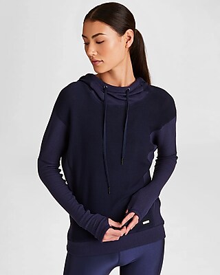 Alala Rise Dolman Hoodie Blue Women's L