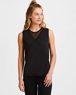 Alala Flyweight Mesh Tank Black Women's S