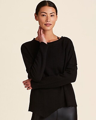 Alala Exhale Sweatshirt Black Women's S