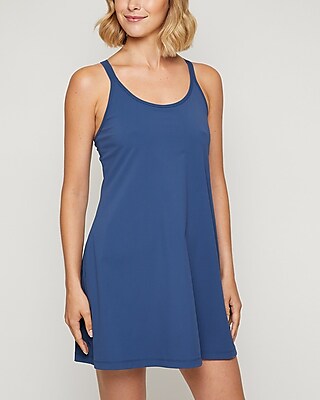 Casual Fourlaps Vitality Dress Blue Women's L