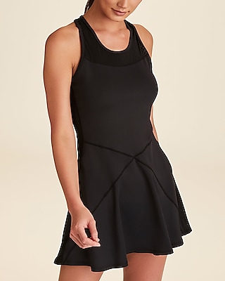 Casual Alala Serena Tennis Mini Dress Black Women's M