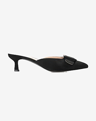 Journee Collection Vianna Heels Black Women's 5.5
