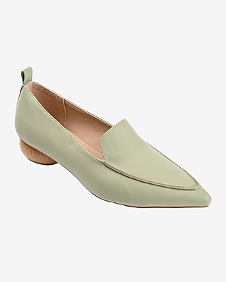 Journee Collection Maggs Loafer Flats Green Women's 9.5