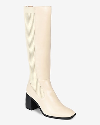 Journee Collection Tru Comfort Foam Winny Boot White Women's 9