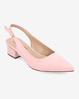 Journee Collection Sylvia Pointed Heels Pink Women's 9