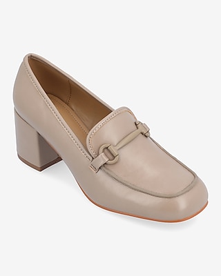 Journee Collection Tru Comfort Nysaa Close Toed Heels Brown Women's 8