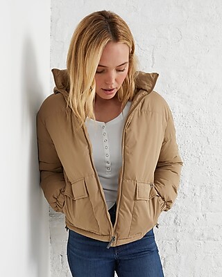 Upwest Adventure Puffer Coat Brown Women's S